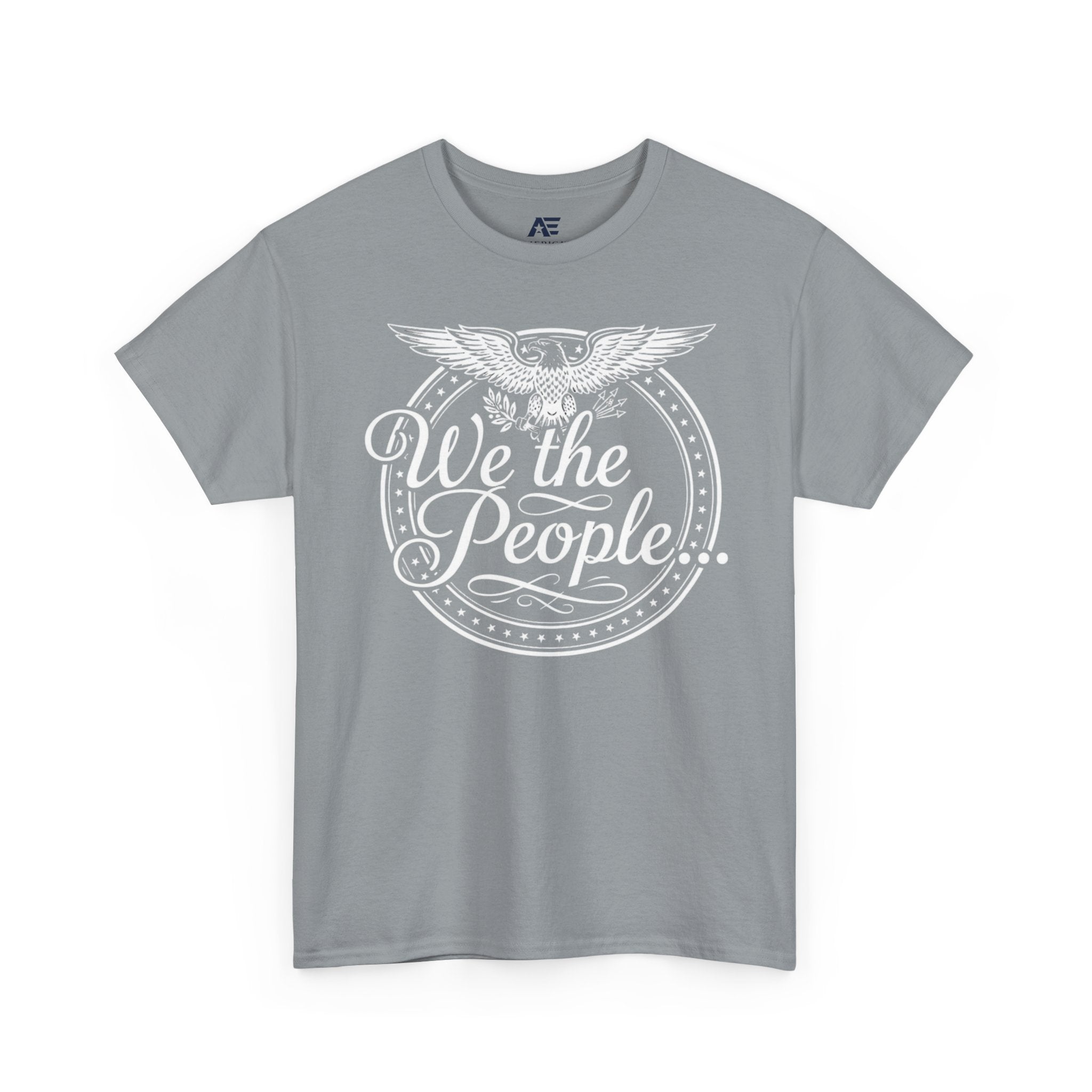 We The People Patriotic Seal T-Shirt – Unisex Heavy Cotton Tee