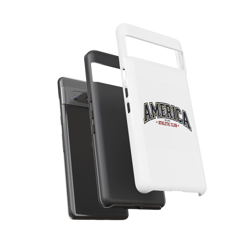 America Athletic Club Phone Case – Vintage Patriotic Americana Case Printify