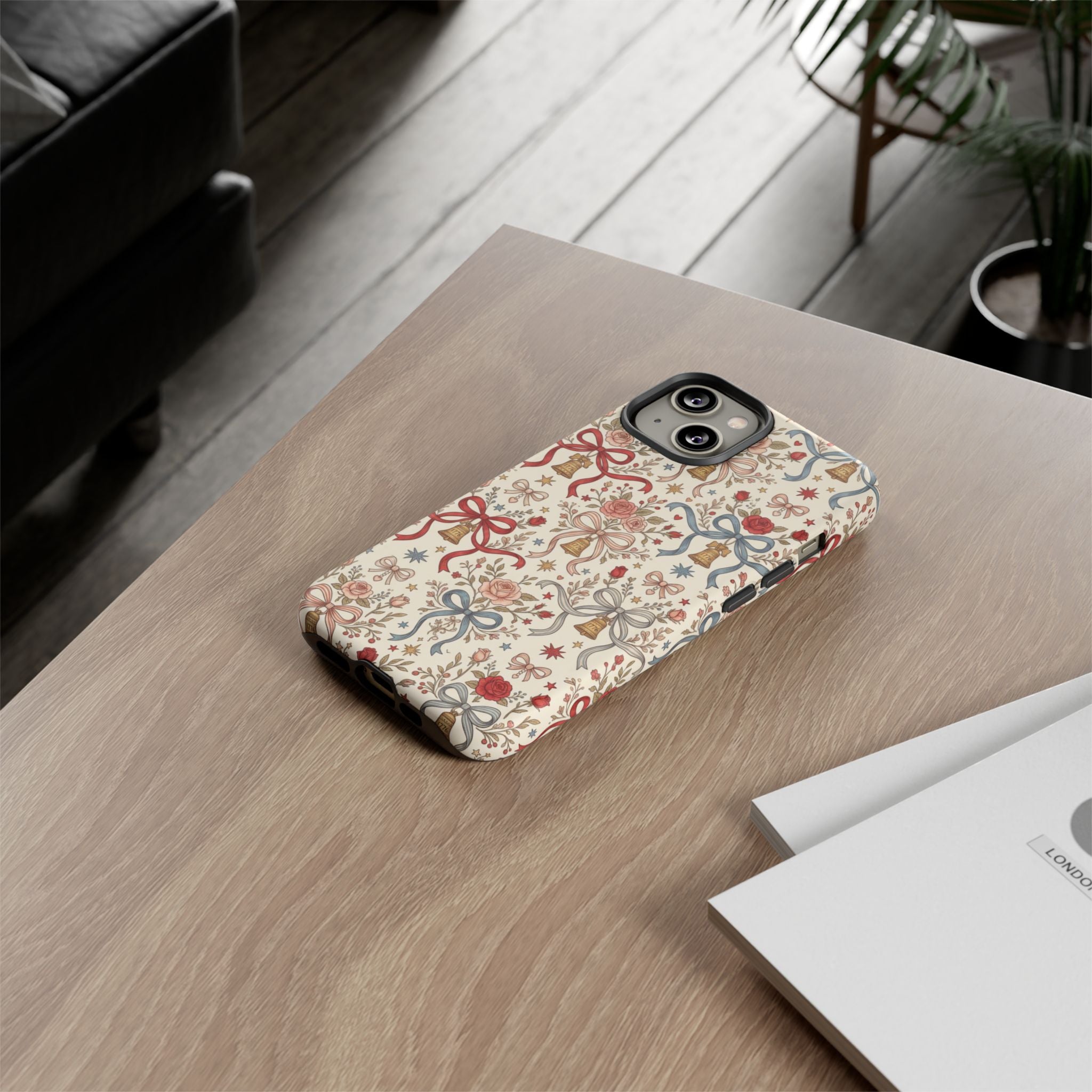 1776 Coquette Liberty Bells Phone Case Printify