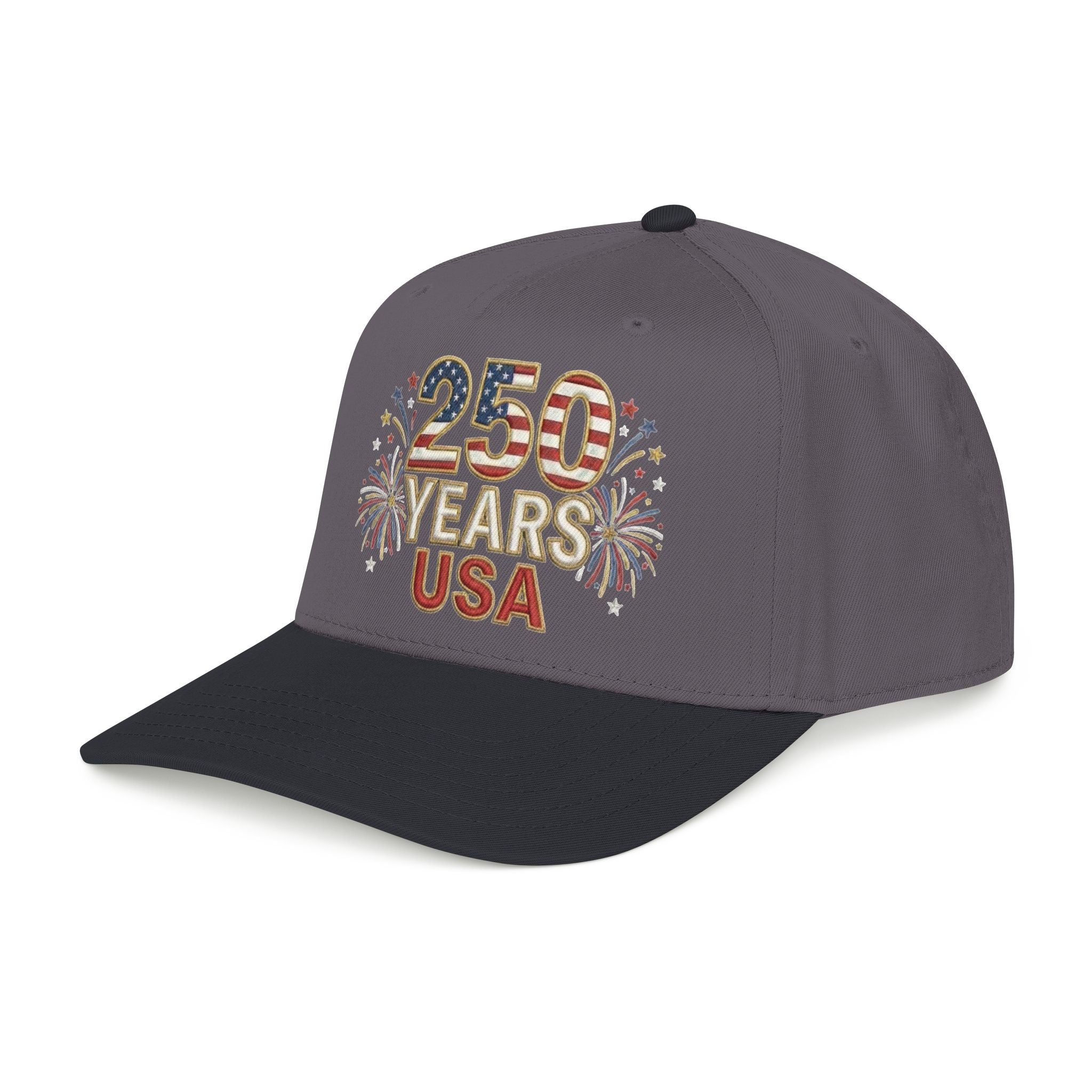 "250 YEARS" Patriotic Baseball Cap – America 250 Snapback Hat