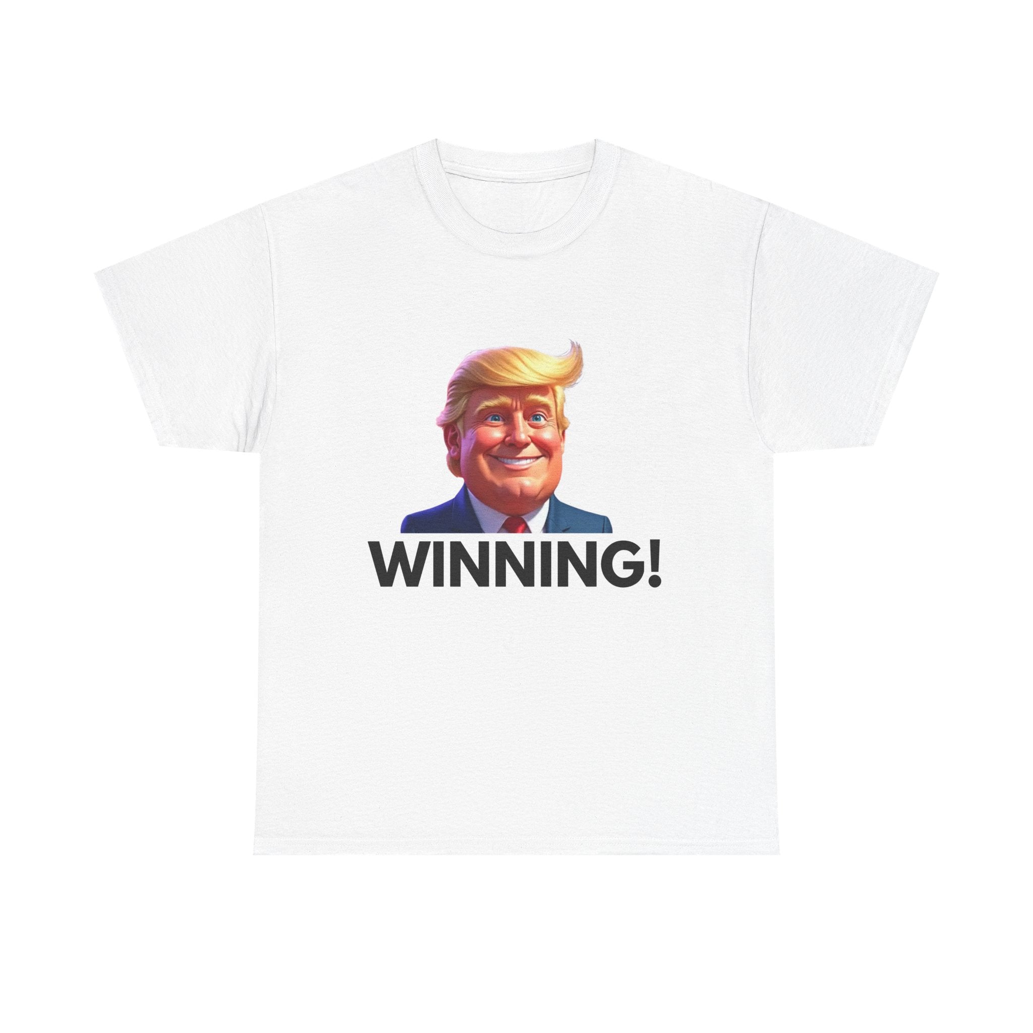 “WINNING!” Patriotic Unisex Heavy Cotton T-Shirt – Gildan 5000 Classic Fit