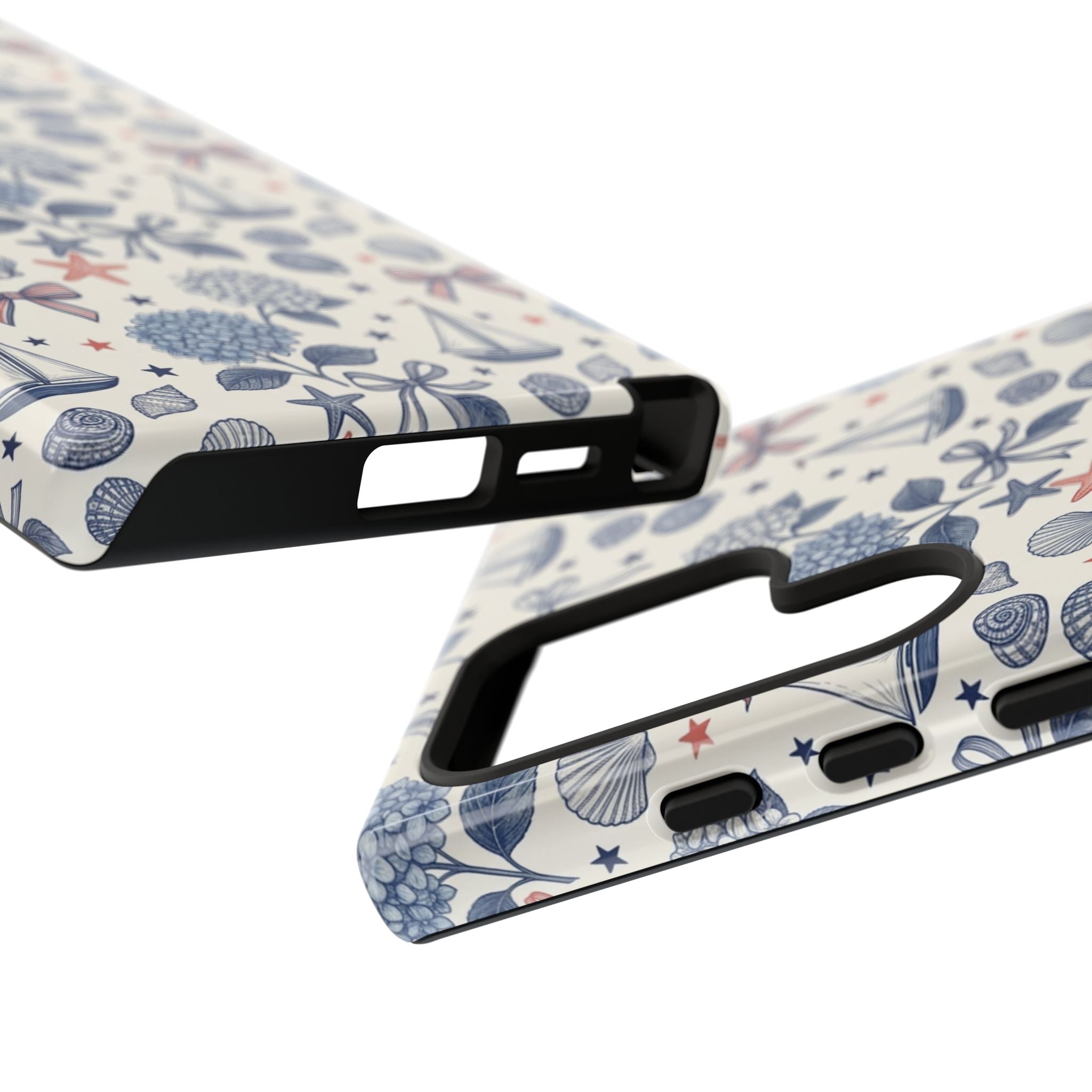 Coastal Americana Hydrangea Phone Case Printify