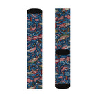 American Angler Performance Crew Socks – Patriotic Fishing Socks Printify