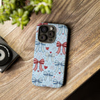 Patriotic Coquette Bows & Fireworks Phone Case Printify