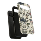 Patriotic Outdoors Phone Case – Bass Fishing & Vintage Americana Case Printify