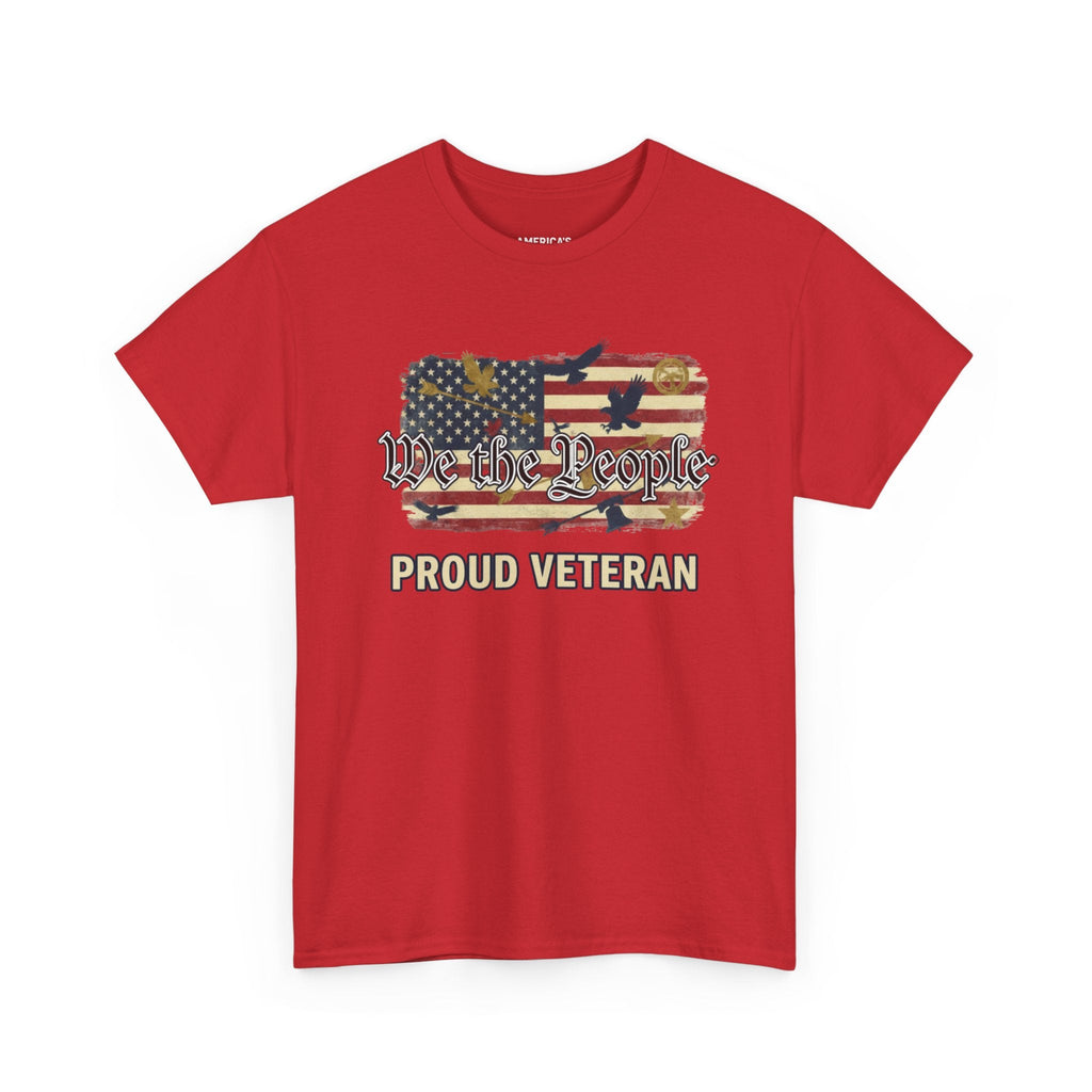 We The People Veterans Edition Patriotic T-Shirt – Style 2 Printify