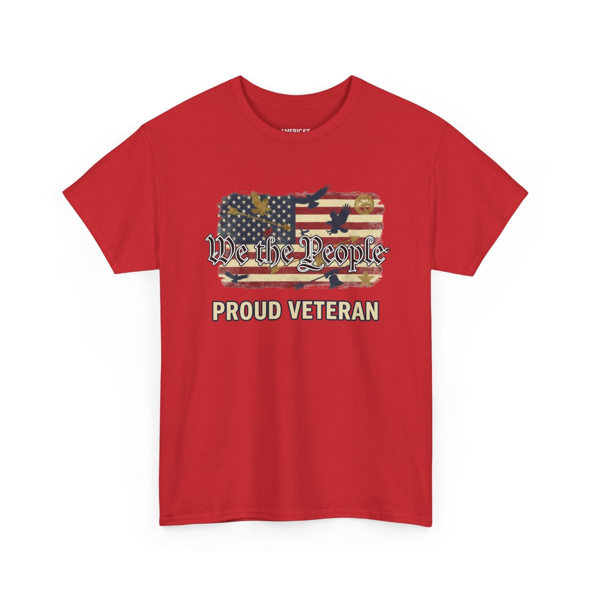 We The People Veterans Edition Patriotic T-Shirt – Style 2 Printify