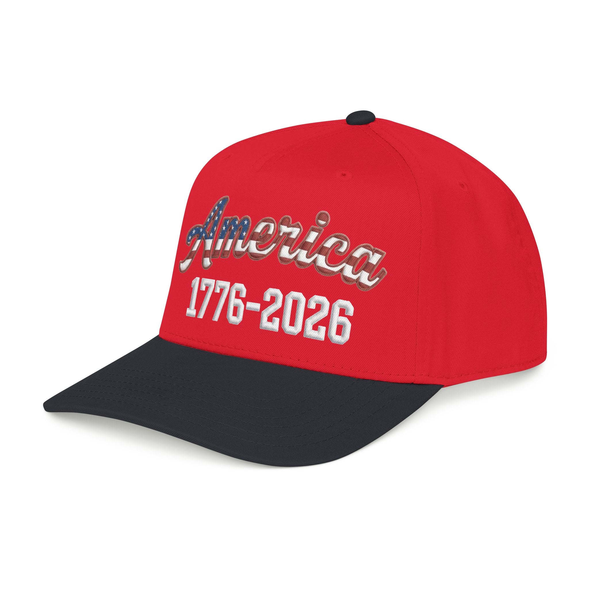 "America 1776–2026" Patriotic Baseball Cap – American Heritage Snapback Hat