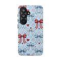 Patriotic Coquette Bows & Fireworks Phone Case Printify