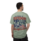 Freedom Since 1776 T-Shirt — 250 Years of American Pride Graphic Tee Printify