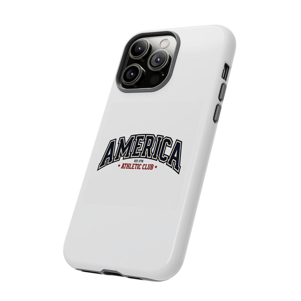 America Athletic Club Phone Case – Vintage Patriotic Americana Case Printify