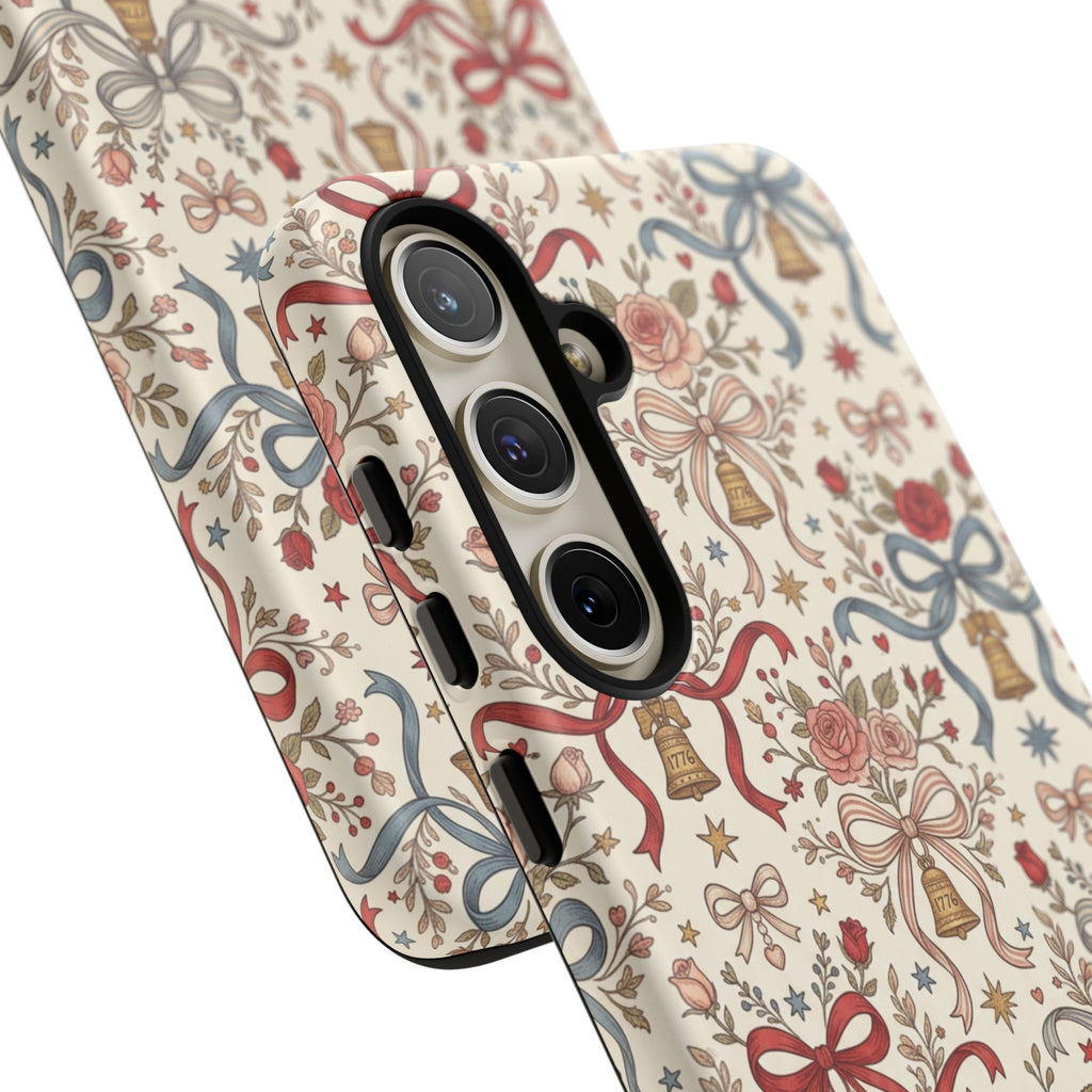 1776 Coquette Liberty Bells Phone Case Printify