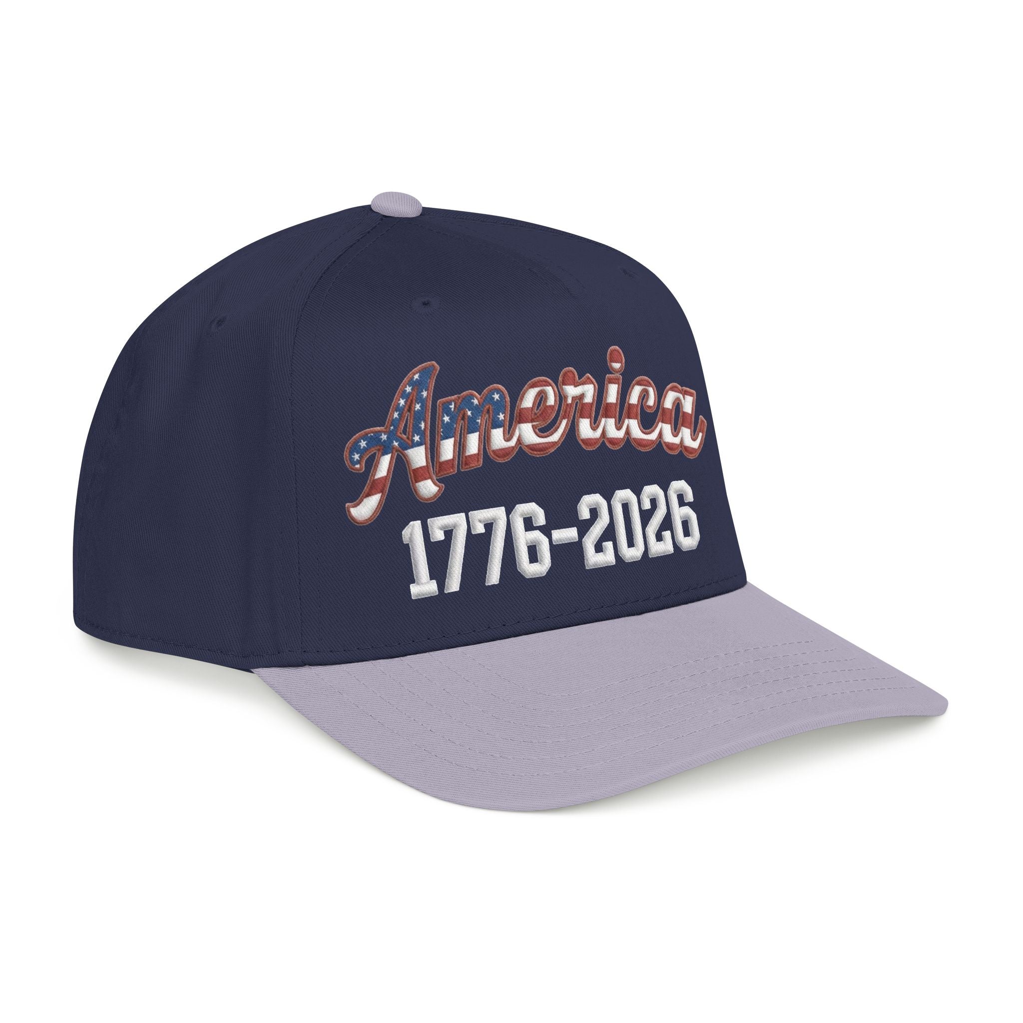 "America 1776–2026" Patriotic Baseball Cap – American Heritage Snapback Hat