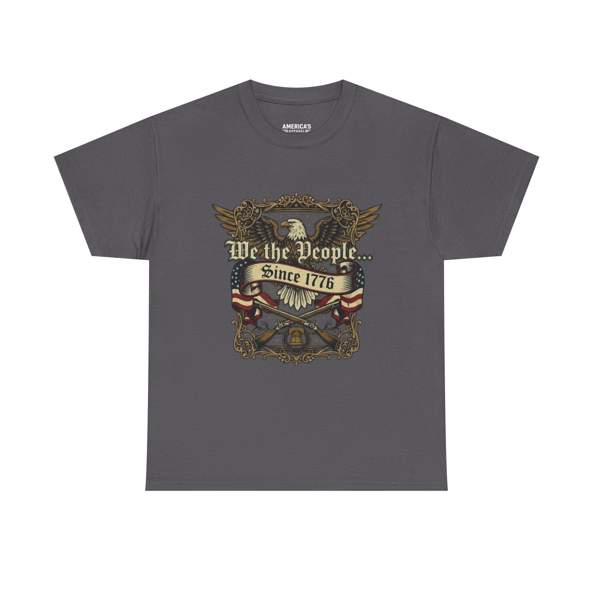 We The People Since 1776 Patriotic T-Shirt – American Freedom Rider Tee Printify