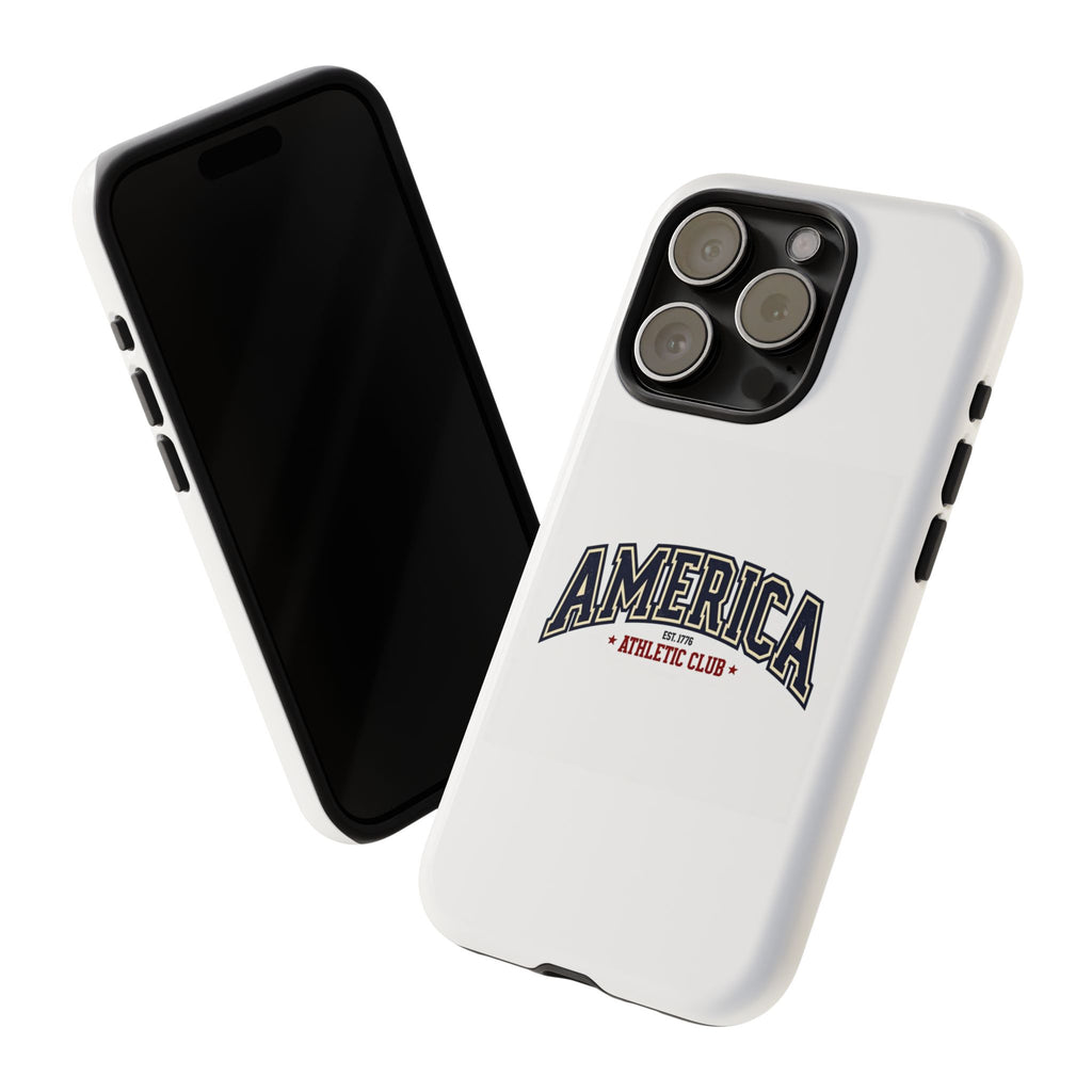America Athletic Club Phone Case – Vintage Patriotic Americana Case Printify