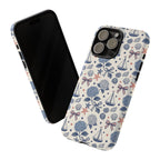 Coastal Americana Hydrangea Phone Case Printify