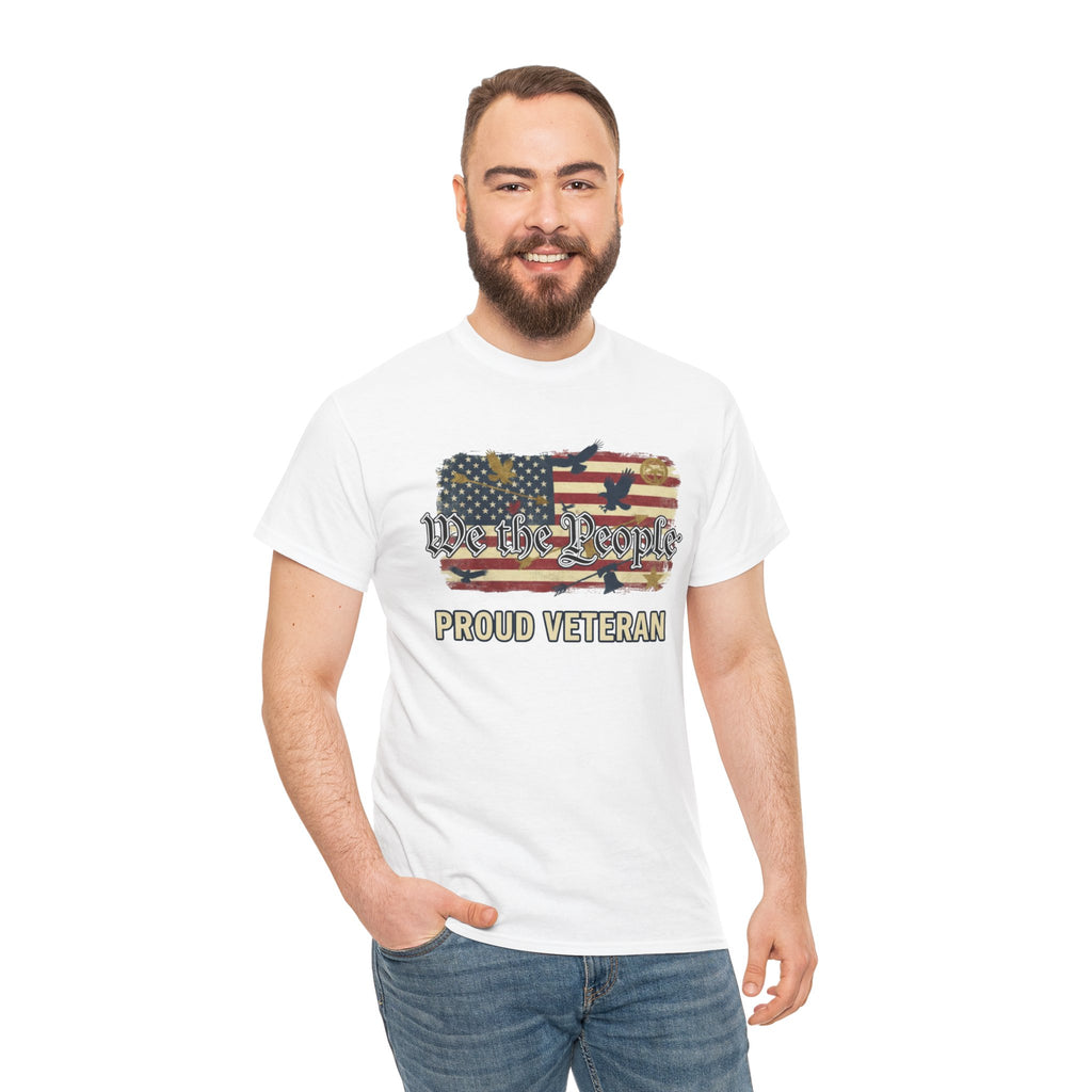 We The People Veterans Edition Patriotic T-Shirt – Style 2