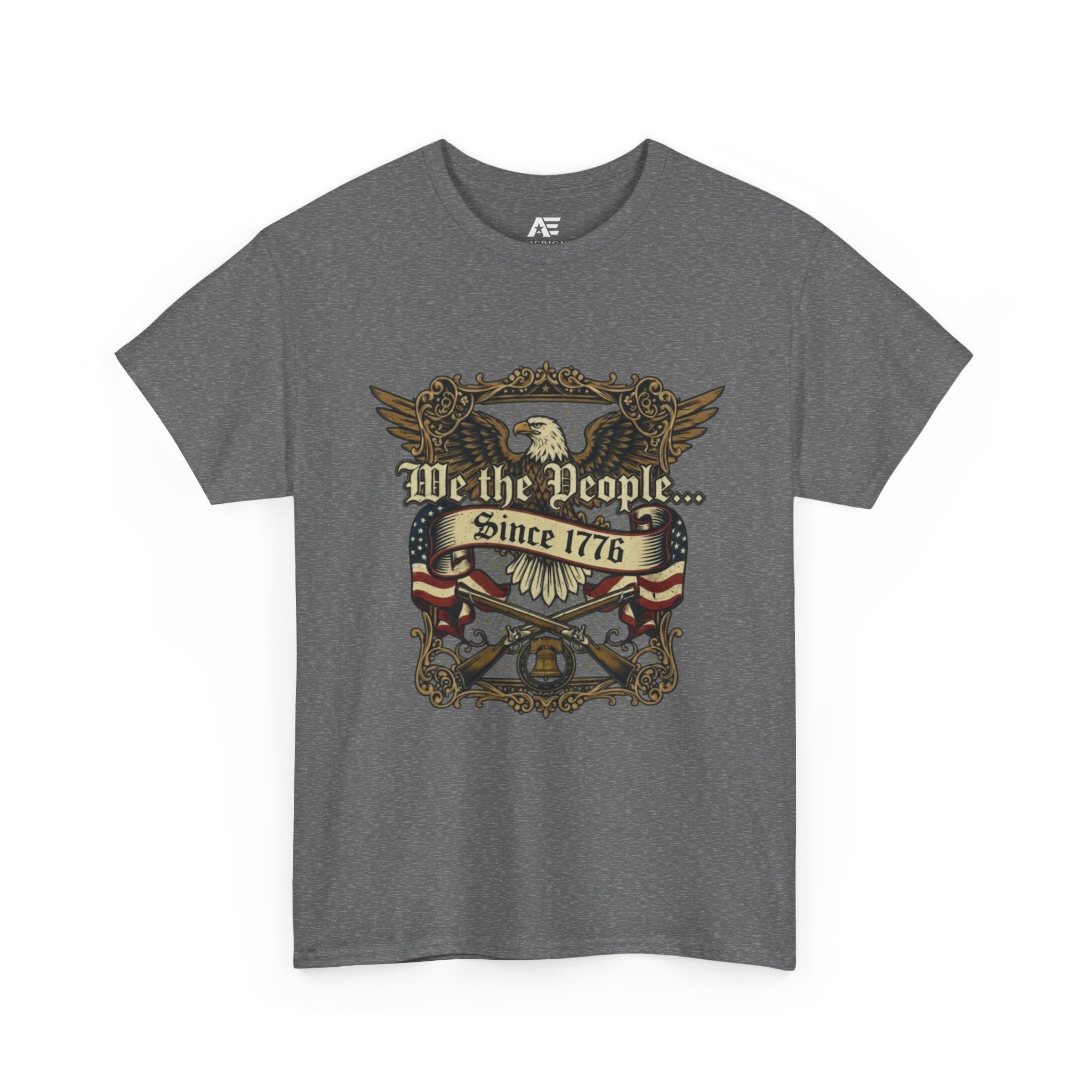 We The People Since 1776 Patriotic T-Shirt – American Freedom Rider Tee