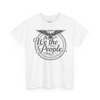 We The People Patriotic Seal T-Shirt – Unisex Heavy Cotton Tee Printify