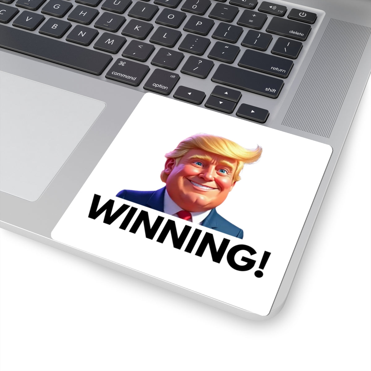 WINNING! Patriotic Sticker – Glossy Vinyl USA Pride Decal