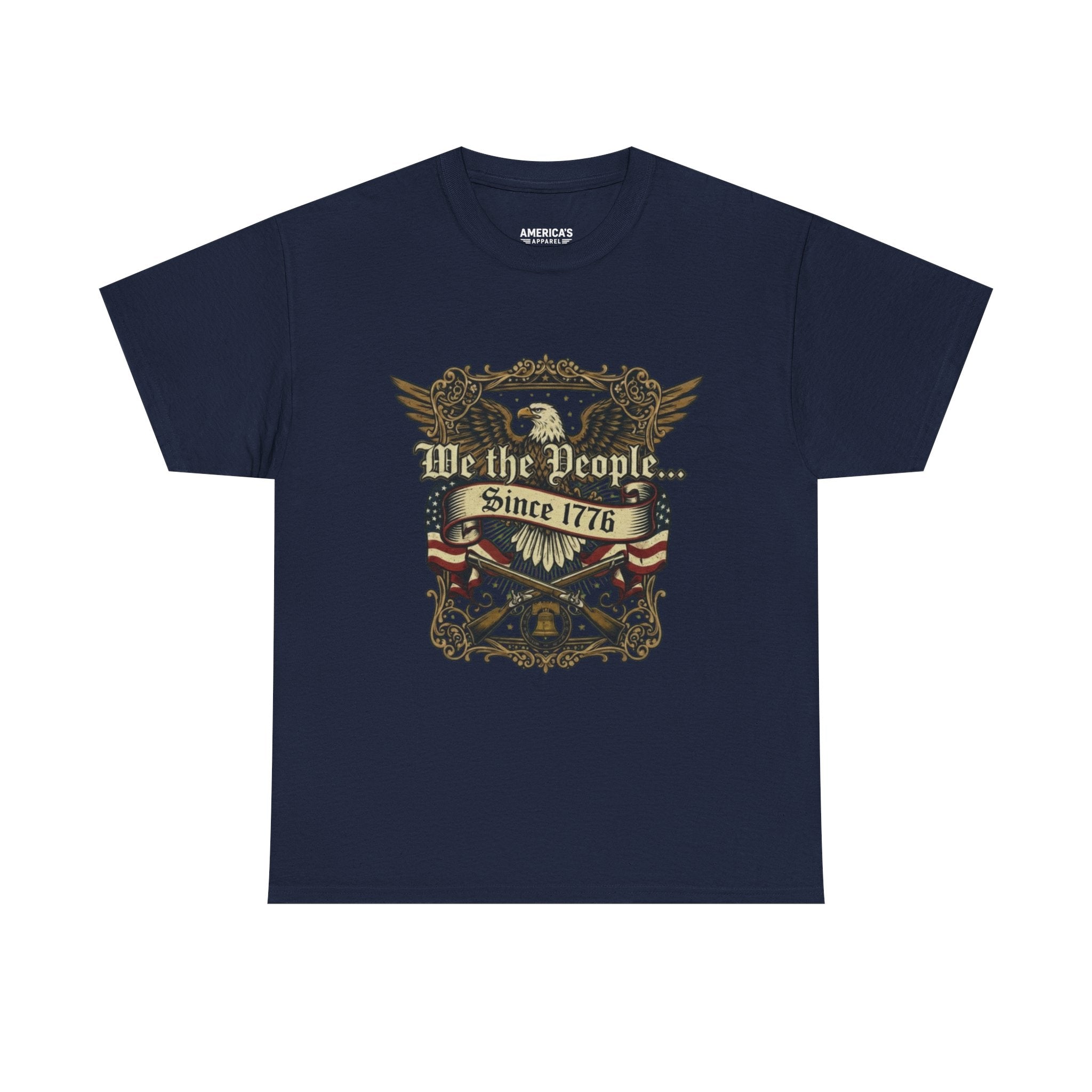 We The People Since 1776 Patriotic T-Shirt – American Freedom Rider Tee Printify