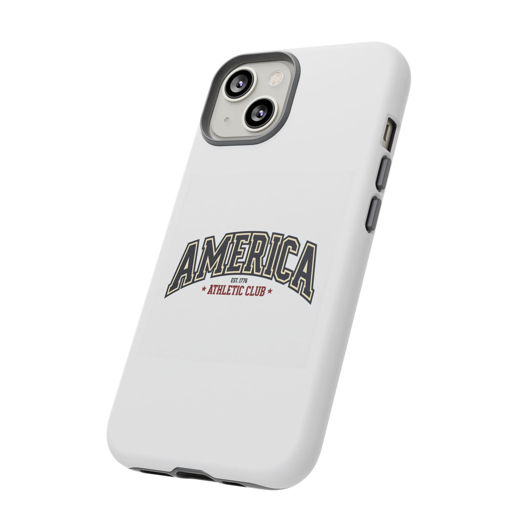 America Athletic Club Phone Case – Vintage Patriotic Americana Case Printify