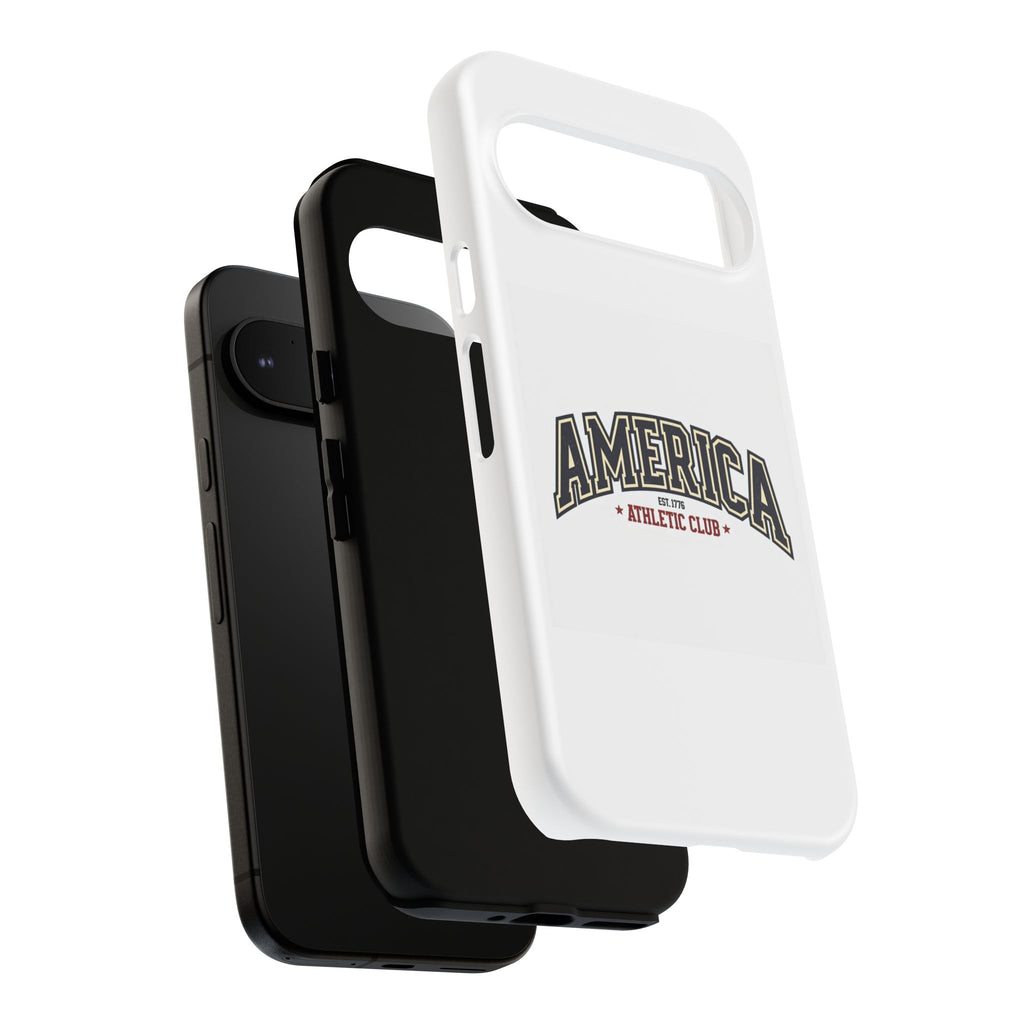 America Athletic Club Phone Case – Vintage Patriotic Americana Case Printify