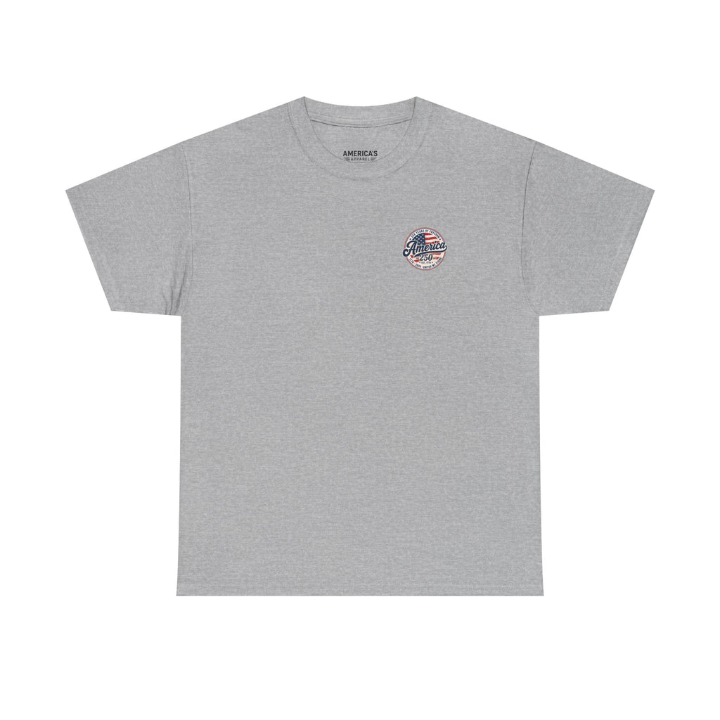 America 250 Anniversary Tee — Patriotic 250 Years of Freedom T-Shirt Printify