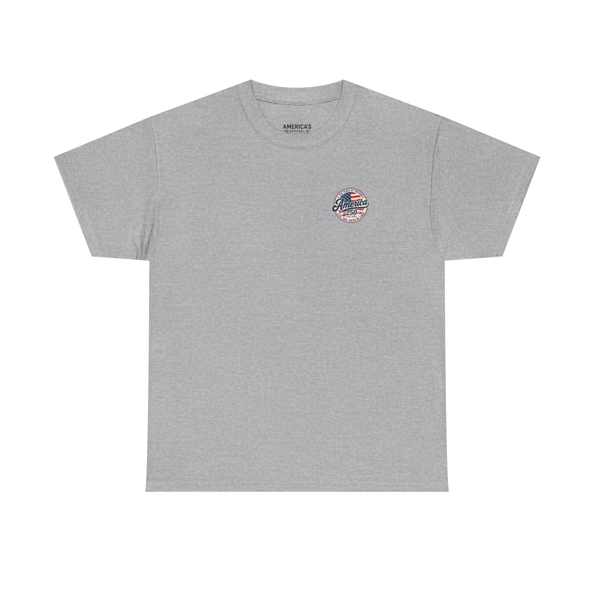 America 250 Anniversary Tee — Patriotic 250 Years of Freedom T-Shirt Printify