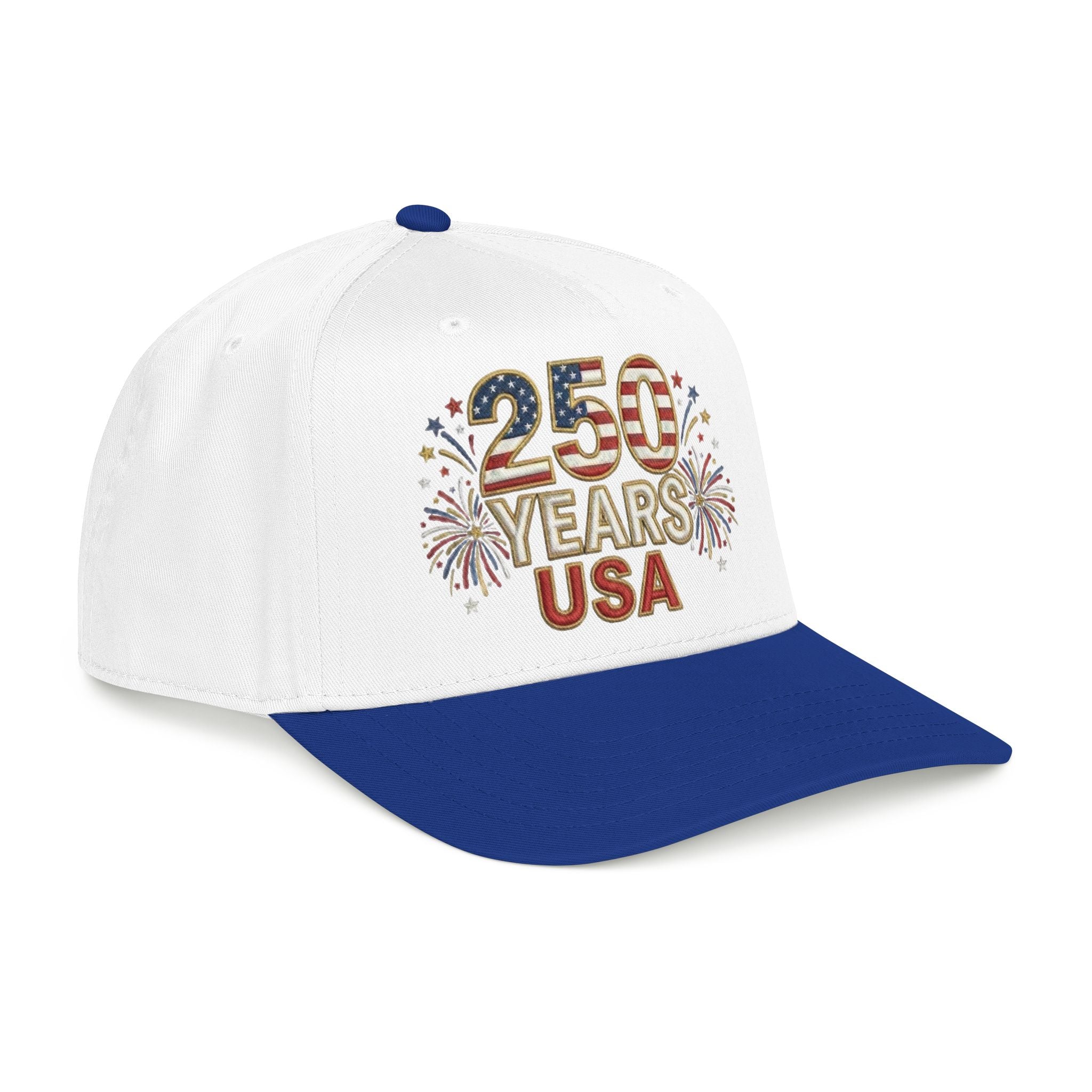 "250 YEARS" Patriotic Baseball Cap – America 250 Snapback Hat