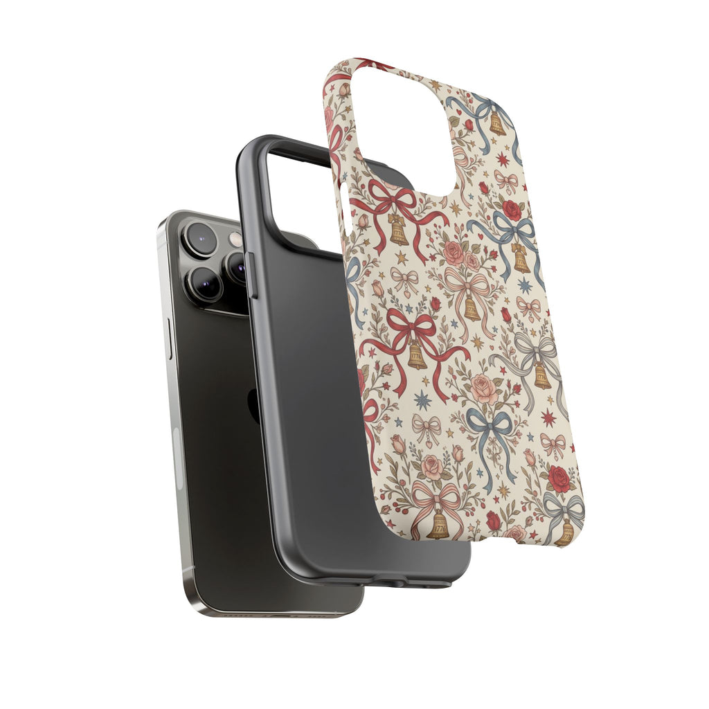 1776 Coquette Liberty Bells Phone Case Printify