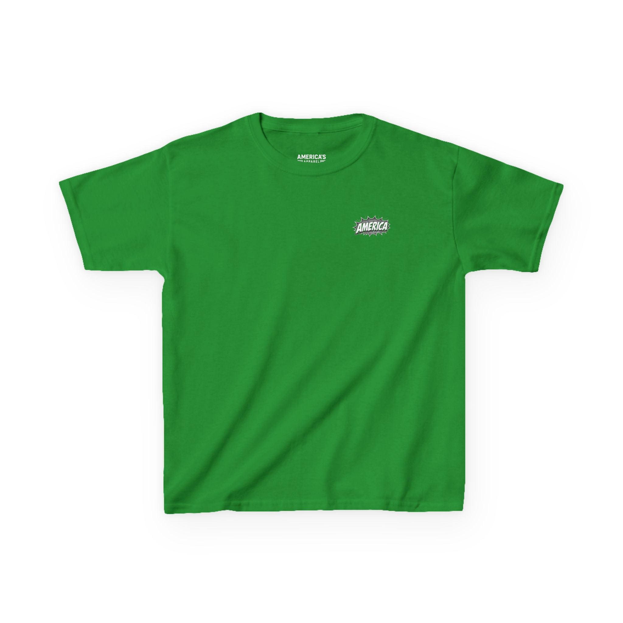 America Comic Book History Kids Tee Printify