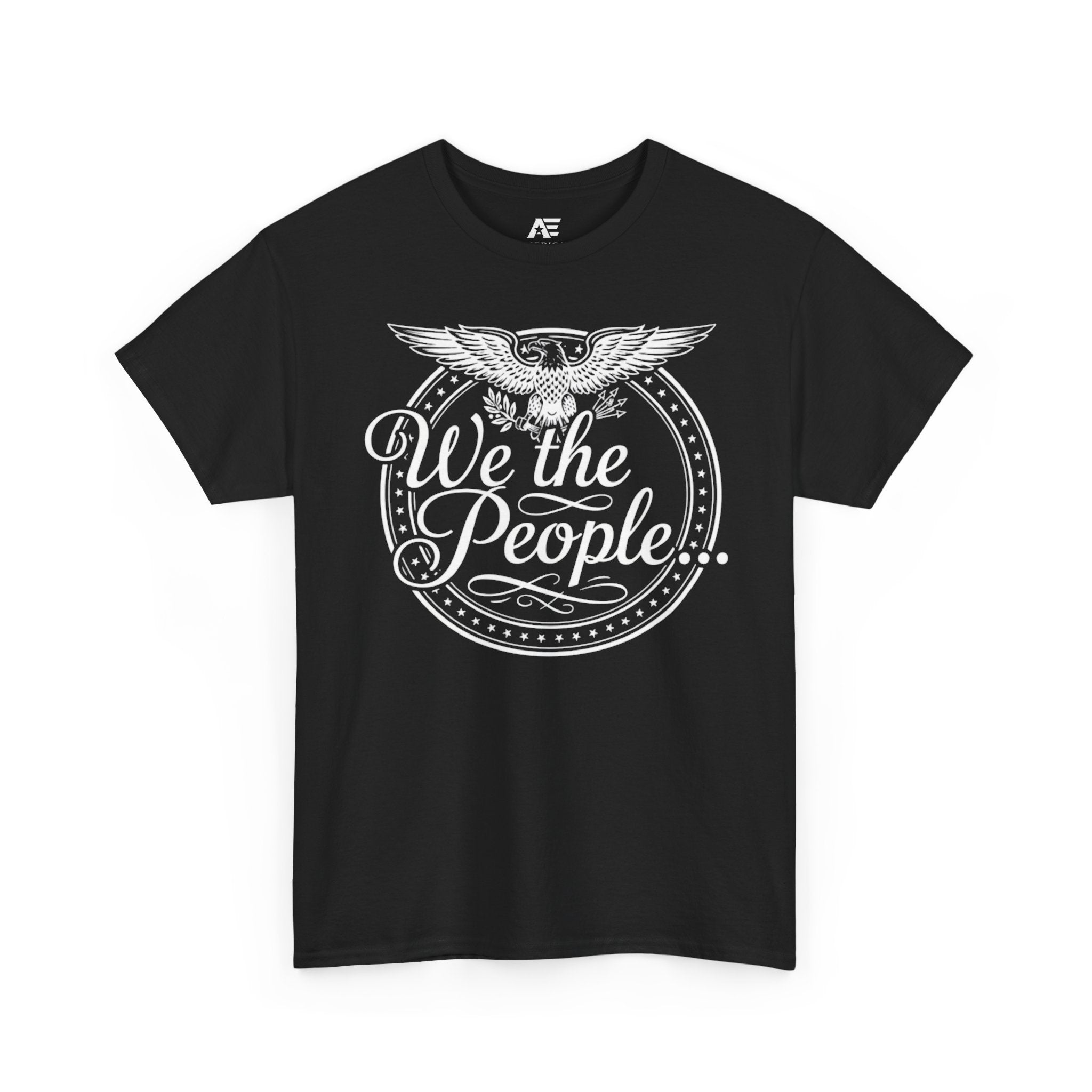 We The People Patriotic Seal T-Shirt – Unisex Heavy Cotton Tee