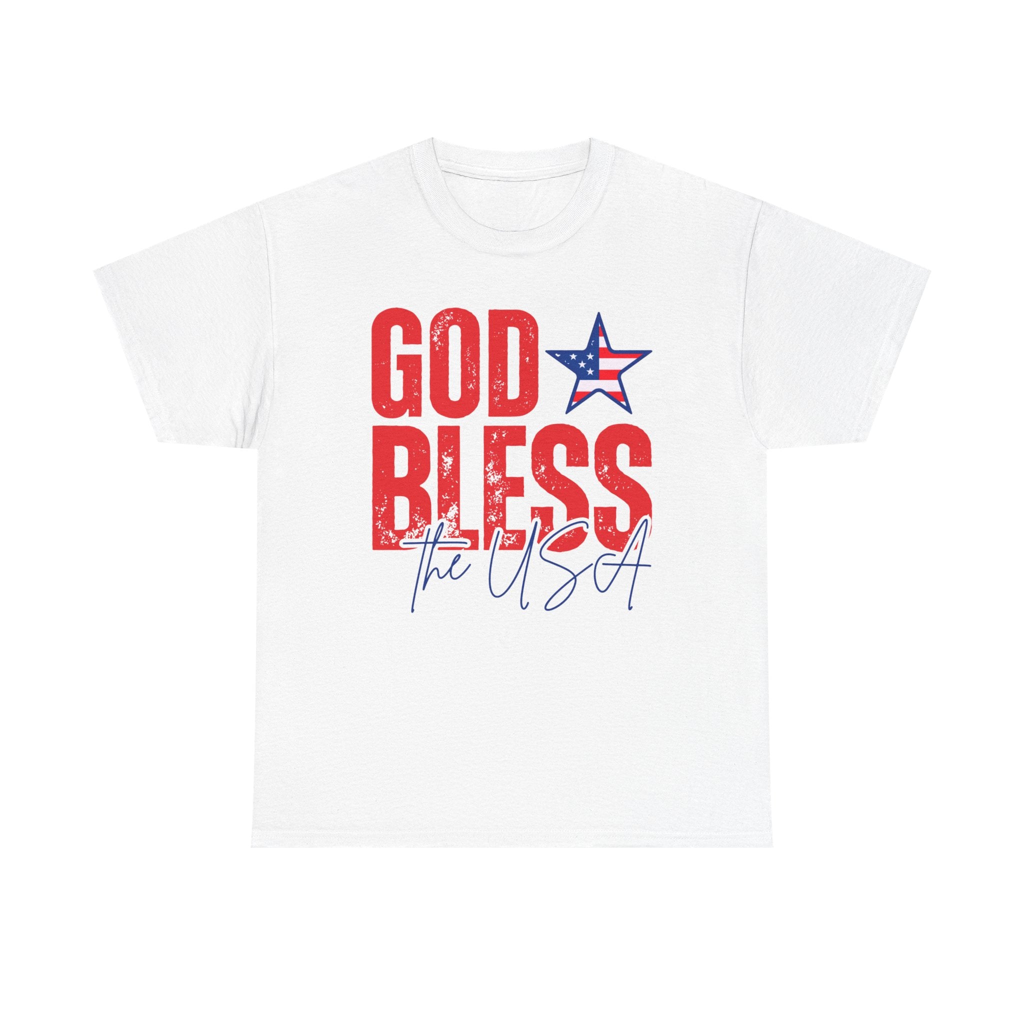 God Bless the USA Patriotic T-Shirt