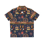 4th of July Men's Hawaiian Shirt – Patriotic Button-Up