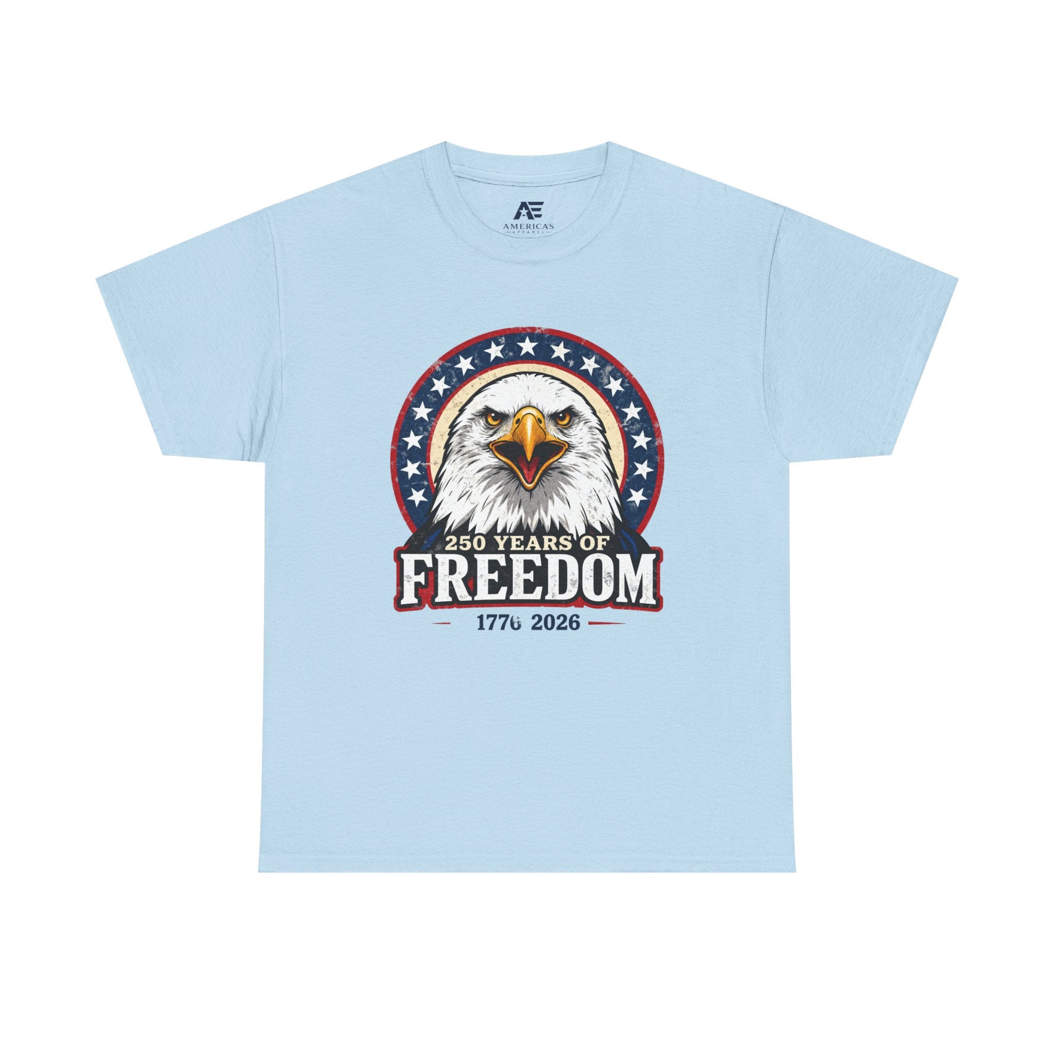 Freedom Eagle T-Shirt — Patriotic Bald Eagle Tee