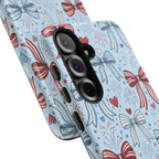 Patriotic Coquette Bows & Fireworks Phone Case Printify