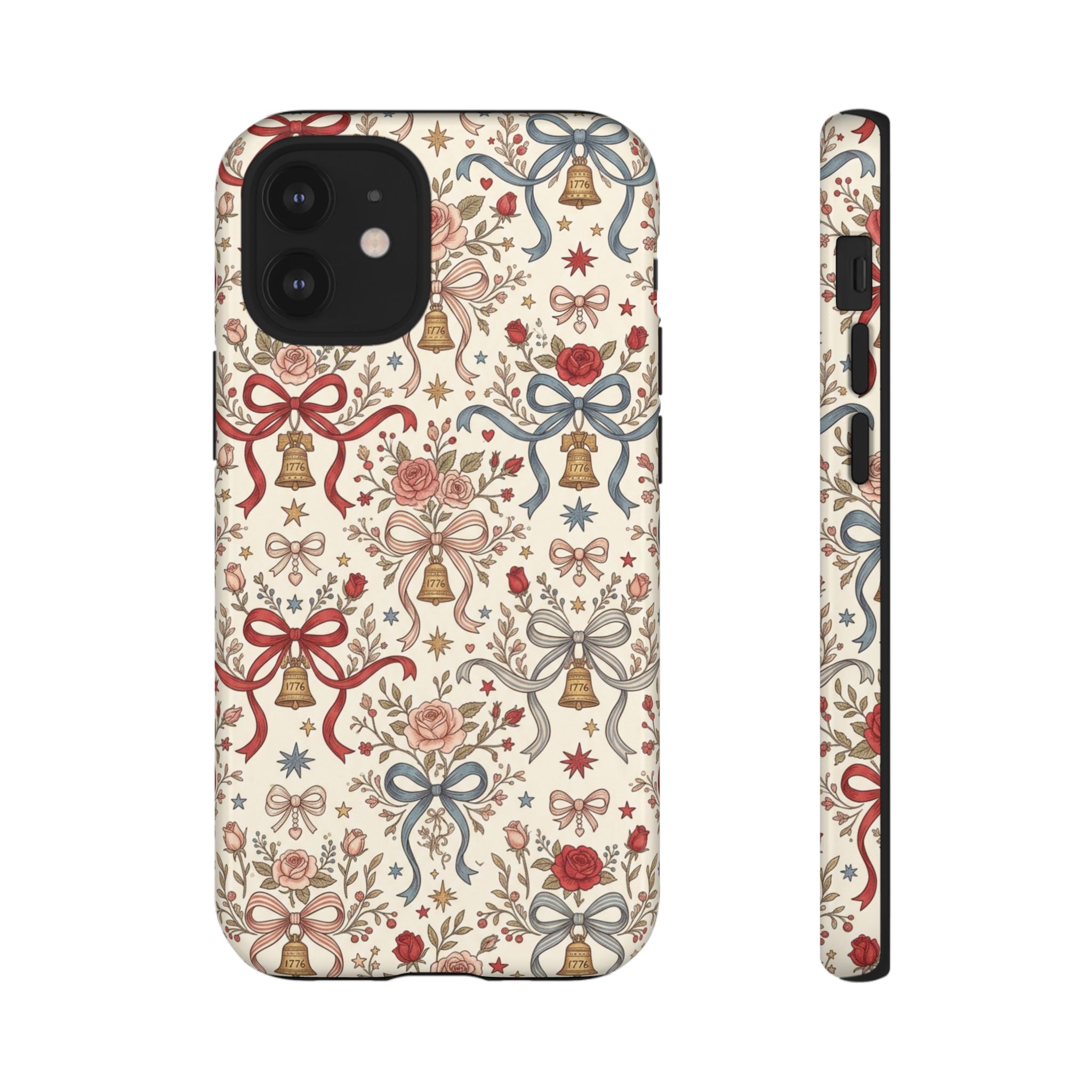 1776 Coquette Liberty Bells Phone Case Printify