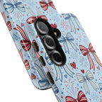 Patriotic Coquette Bows & Fireworks Phone Case Printify