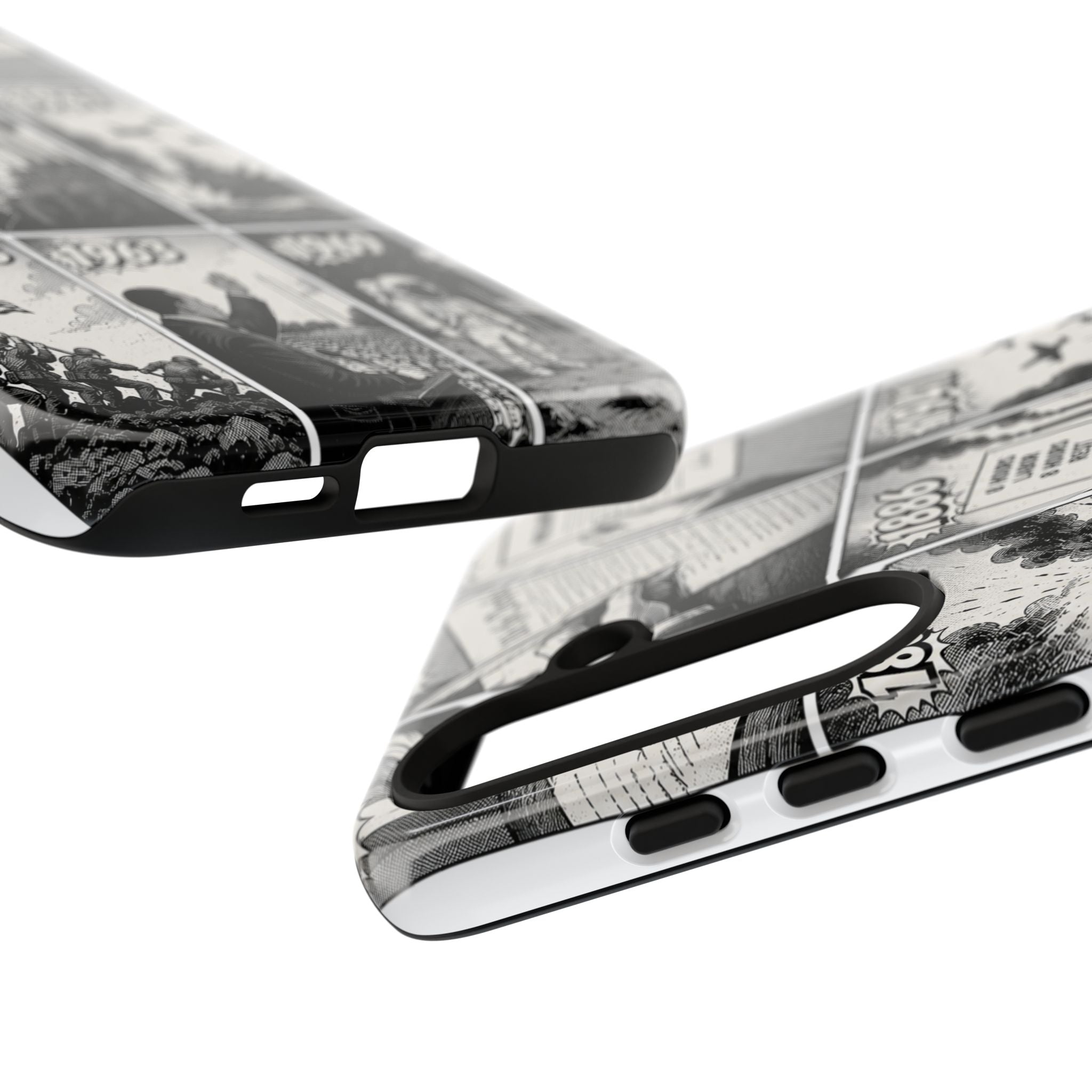 America Through the Ages Comic History Phone Case Printify