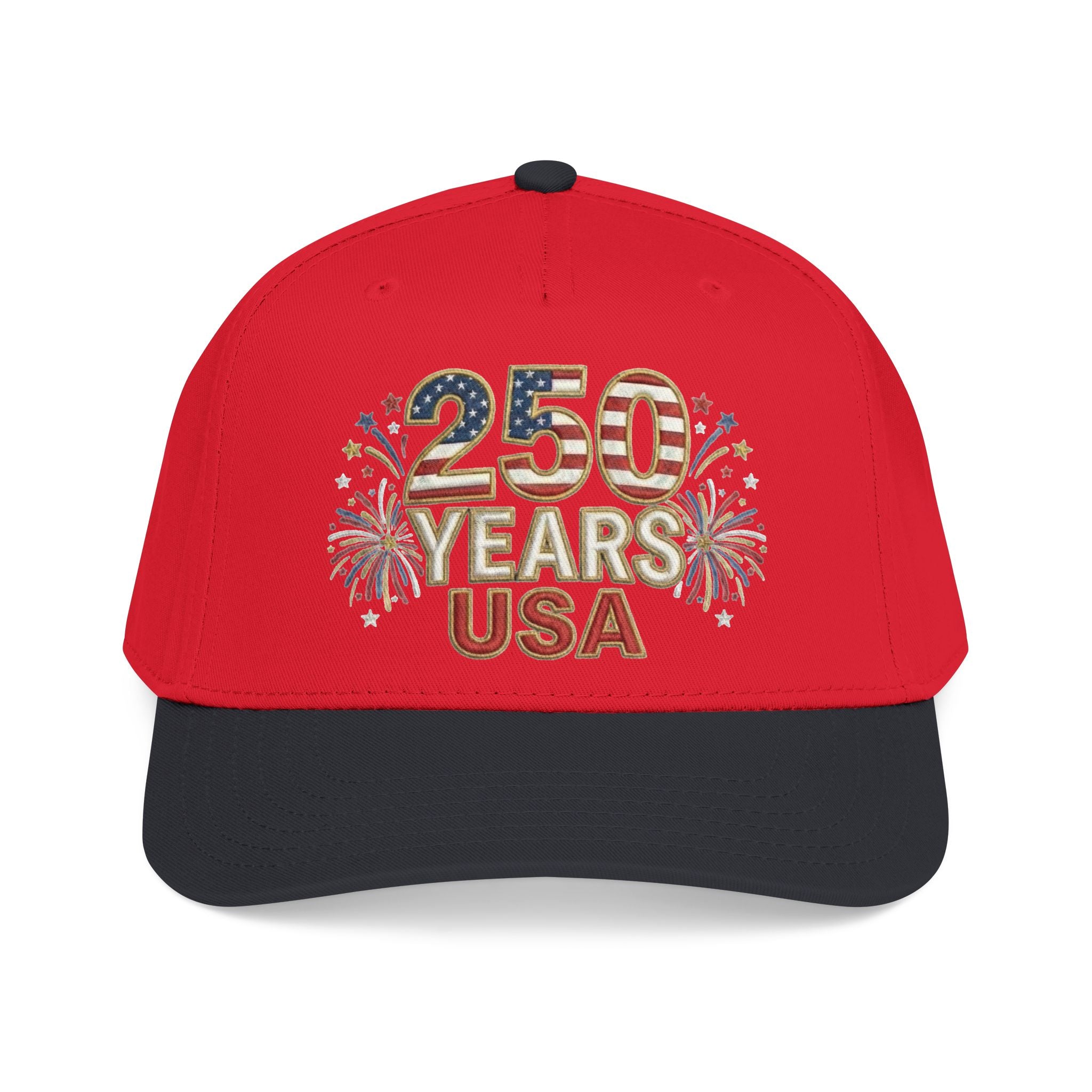 "250 YEARS" Patriotic Baseball Cap – America 250 Snapback Hat