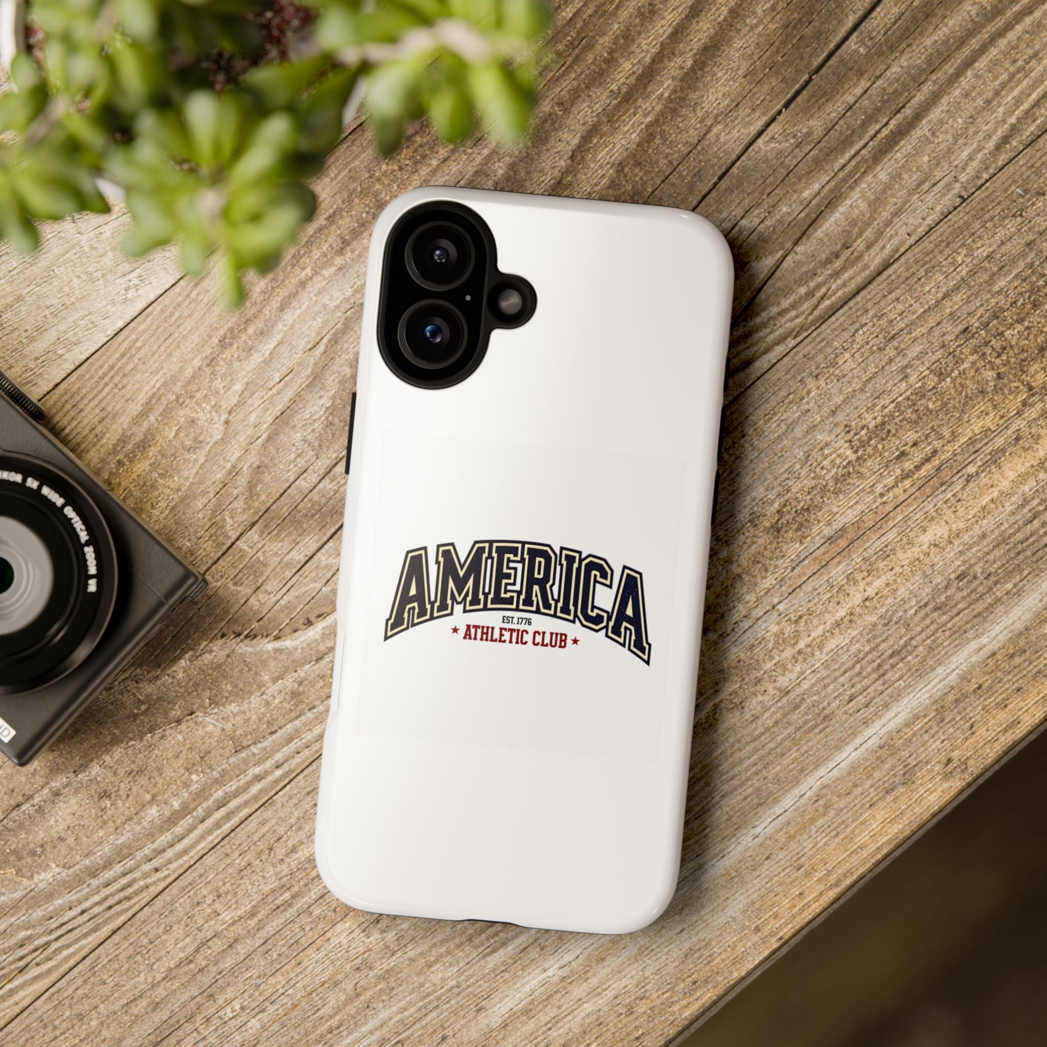 America Athletic Club Phone Case – Vintage Patriotic Americana Case Printify