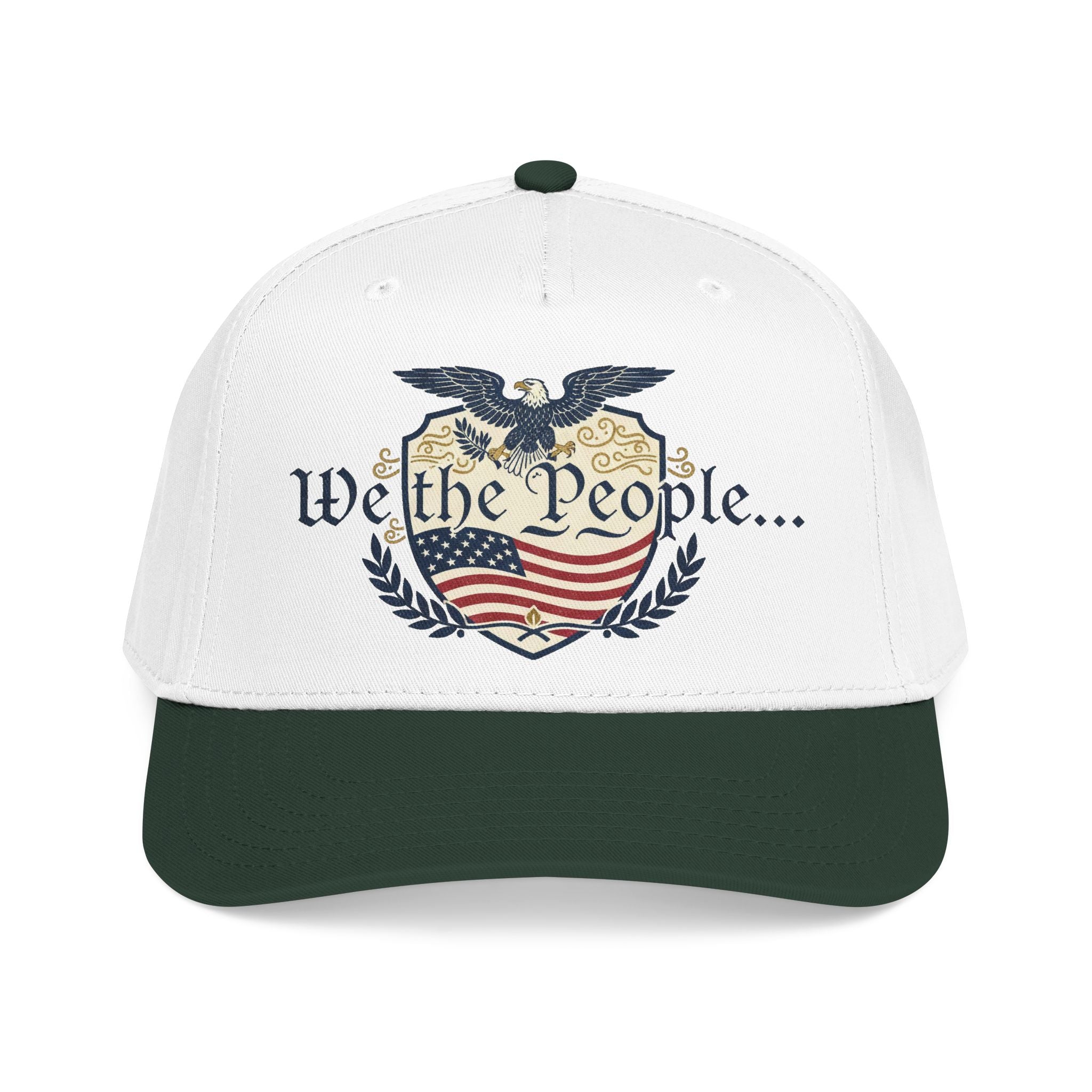 We The People Insignia Patriotic Hat – American Baseball Cap FIXED