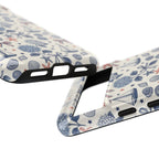 Coastal Americana Hydrangea Phone Case Printify