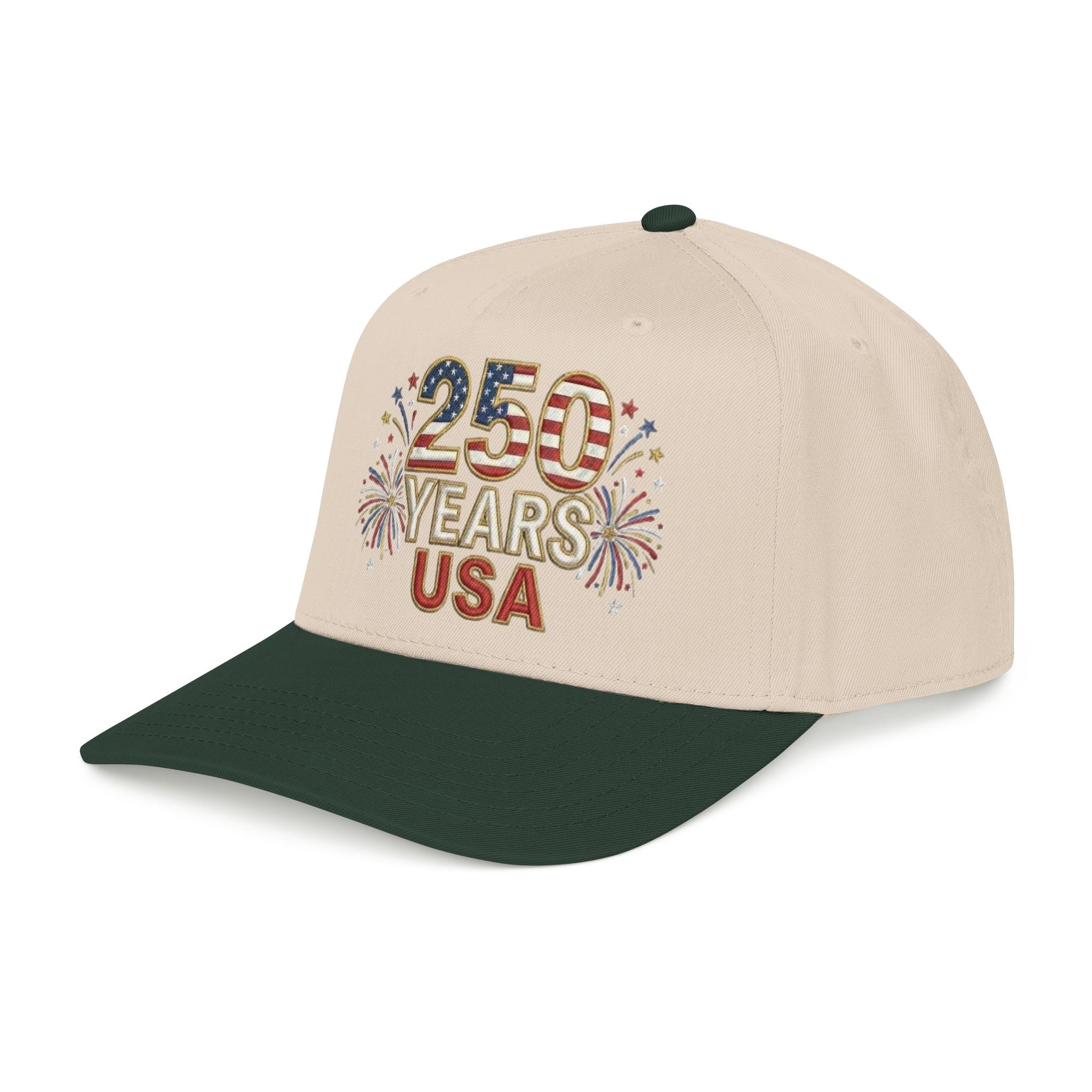 "250 YEARS" Patriotic Baseball Cap – America 250 Snapback Hat