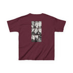 America Comic Book History Kids Tee Printify