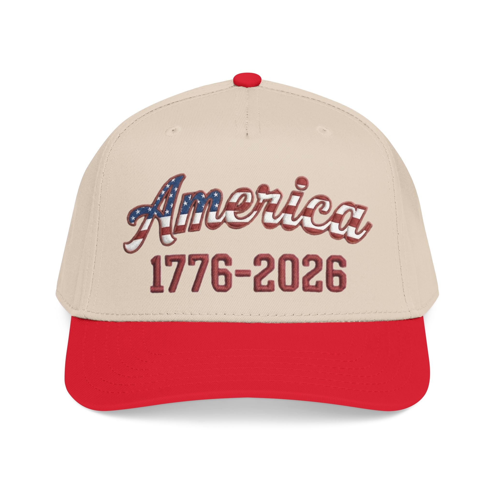 "America 1776–2026" Patriotic Baseball Cap – American Heritage Snapback Hat