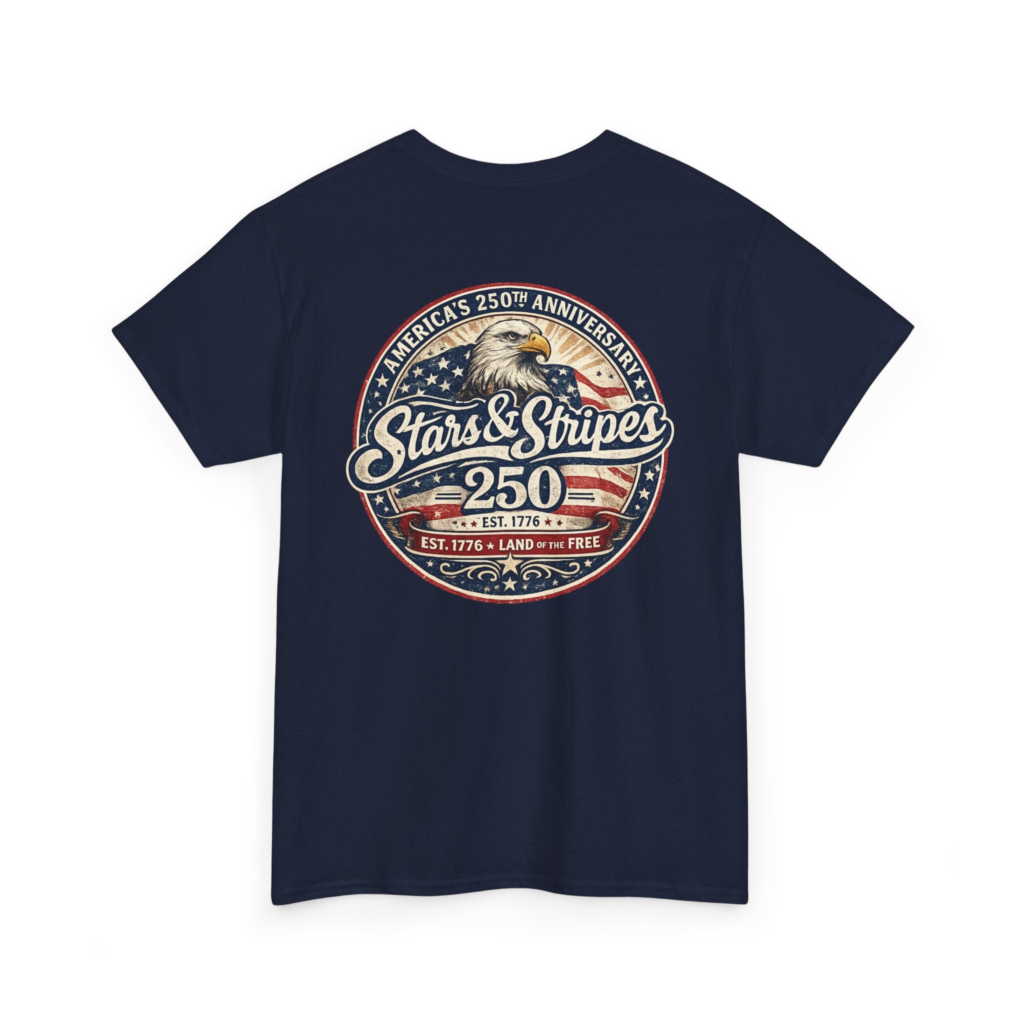Stars & Stripes T-Shirt — American Flag Graphic Tee Printify