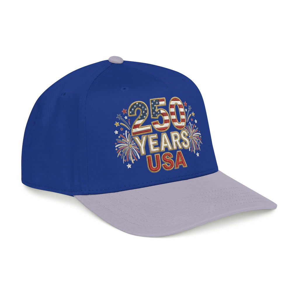 "250 YEARS" Patriotic Baseball Cap – America 250 Snapback Hat