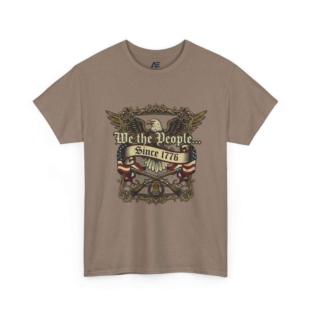 We The People Since 1776 Patriotic T-Shirt – American Freedom Rider Tee